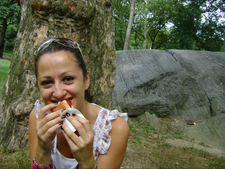 New York hot dog central park