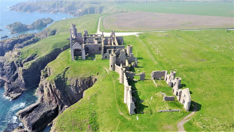 Slains Castle Scozia Castello di Slains Scozia